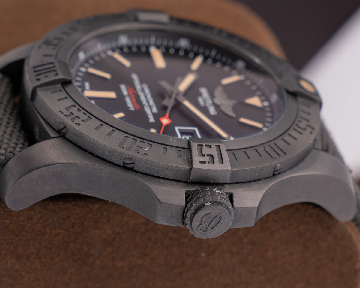 Breitling Avenger Blackbird 48mm v1731010 Black Titanium 2016