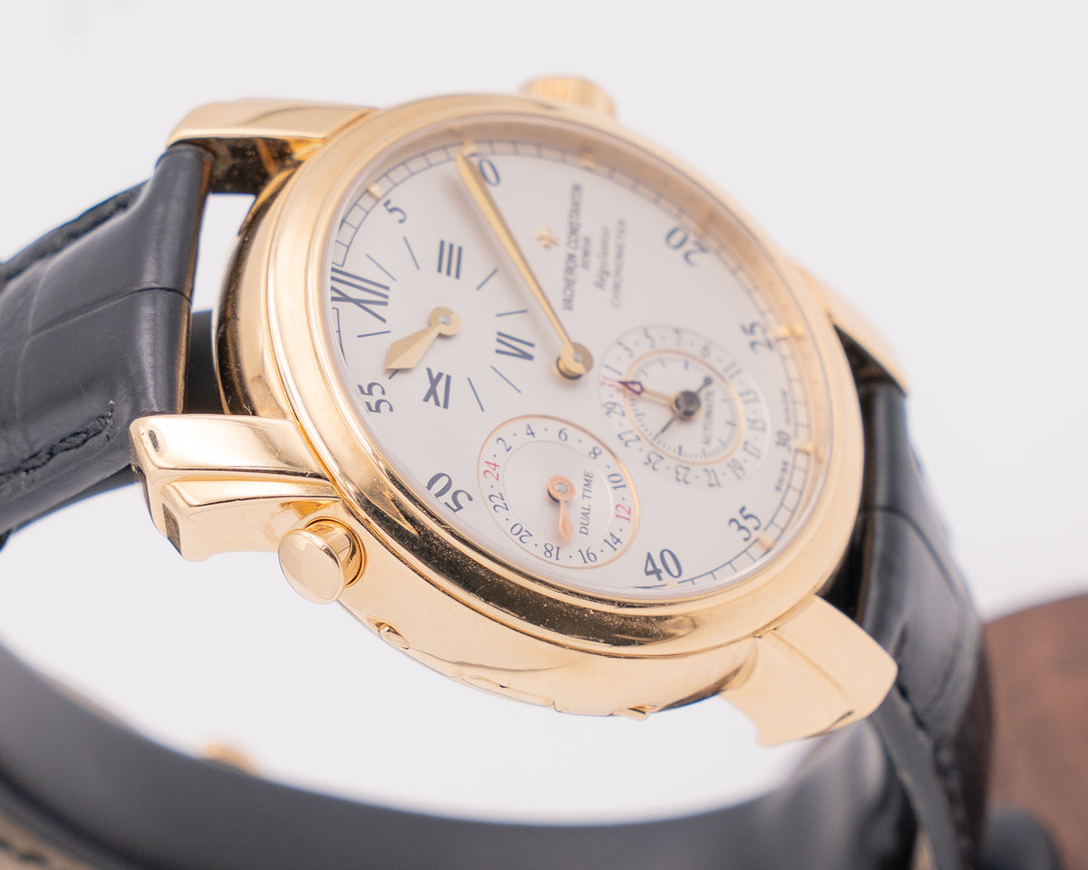 Vacheron Constantin Malte 39mm 42005/000J Yellow Gold Dual Time