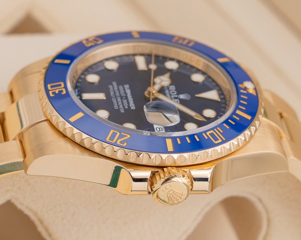 Rolex Yellow Gold Submariner 41mm 126618LB Bluesy 2023