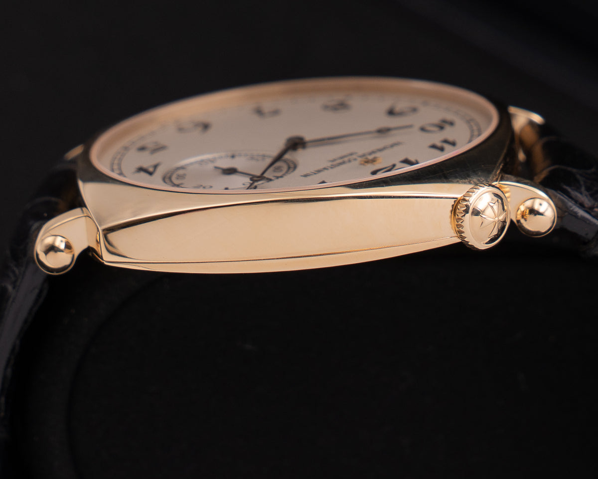 Vacheron Constantin Historiques American 1921 40mm 82035/000J-9964 Yellow Gold Black Strap 2015