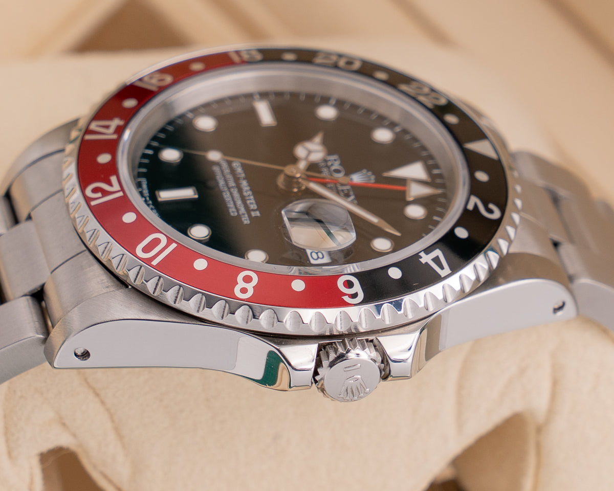 Rolex GMT Master II 40mm 16710 Coke Open Date