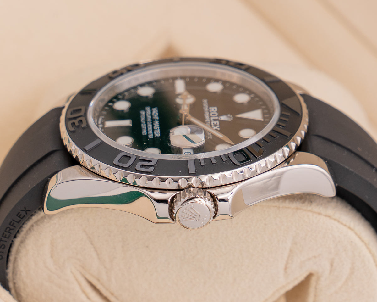 Rolex Yacht Master 42mm 226659 Black Dial On OysterFlex 2021