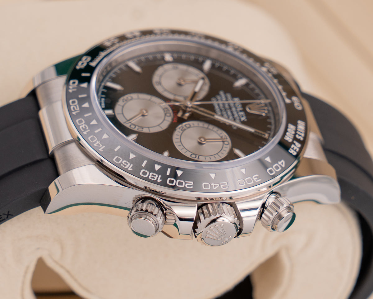 Like New Wood Card Rolex Daytona 40mm 126519LN White Gold Chronograph 2026