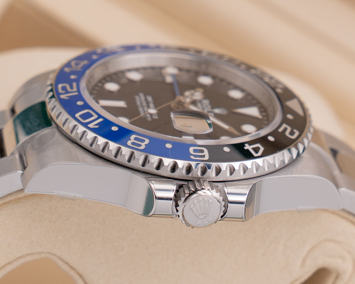 Fully Stickered UNWORN Rolex GMT-Master II 40mm 126710BLNR "Batman" 2026