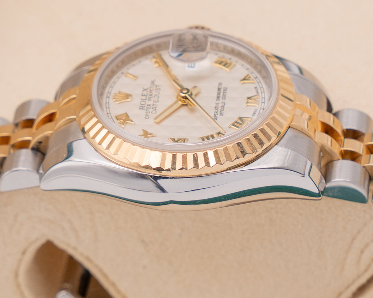 Rolex Datejust 26mm 179173 Pyramid Dial Roman Jubilee 2012