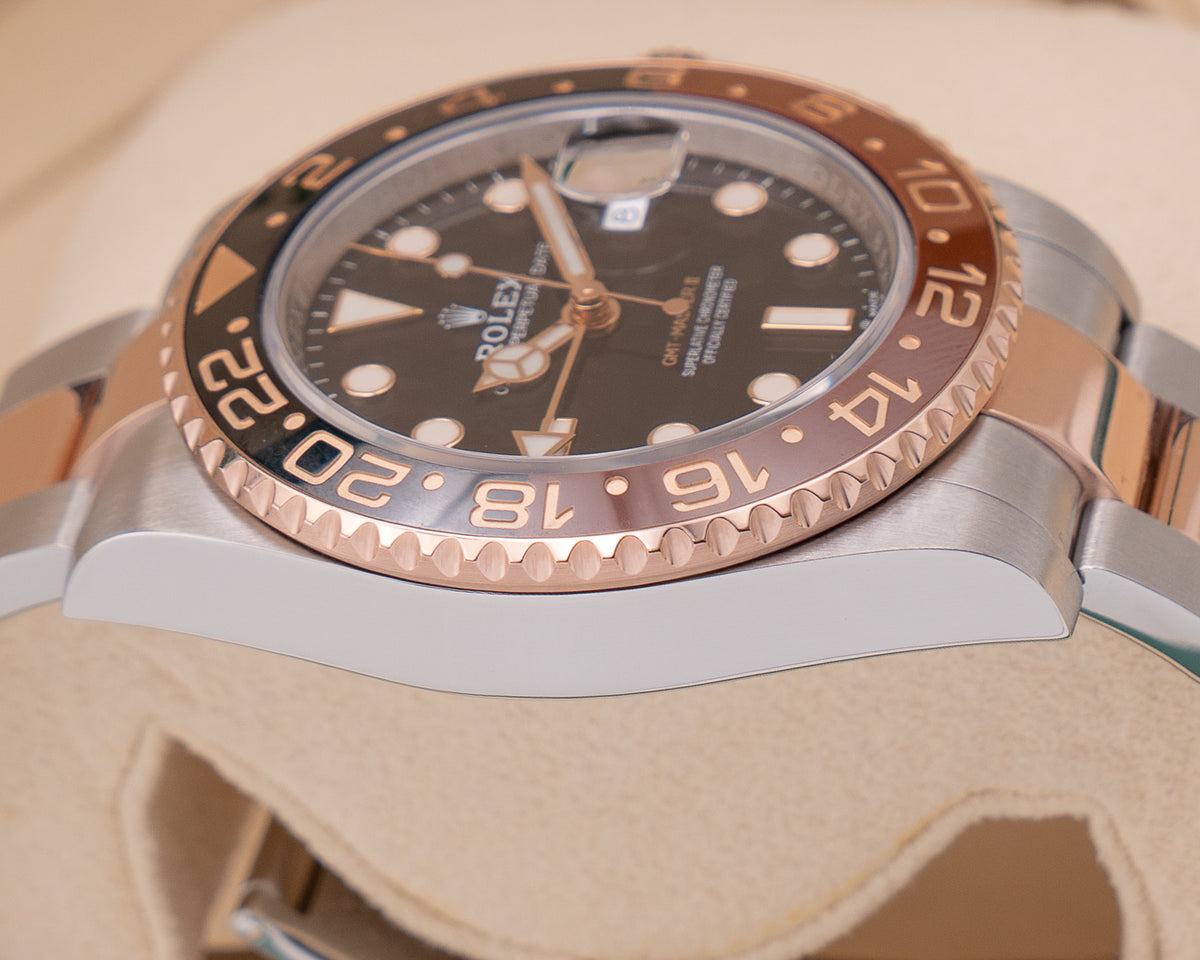 CPO Rolex GMT-Master II 40mm 126711CHNR "Root Beer" On Oyster 2021