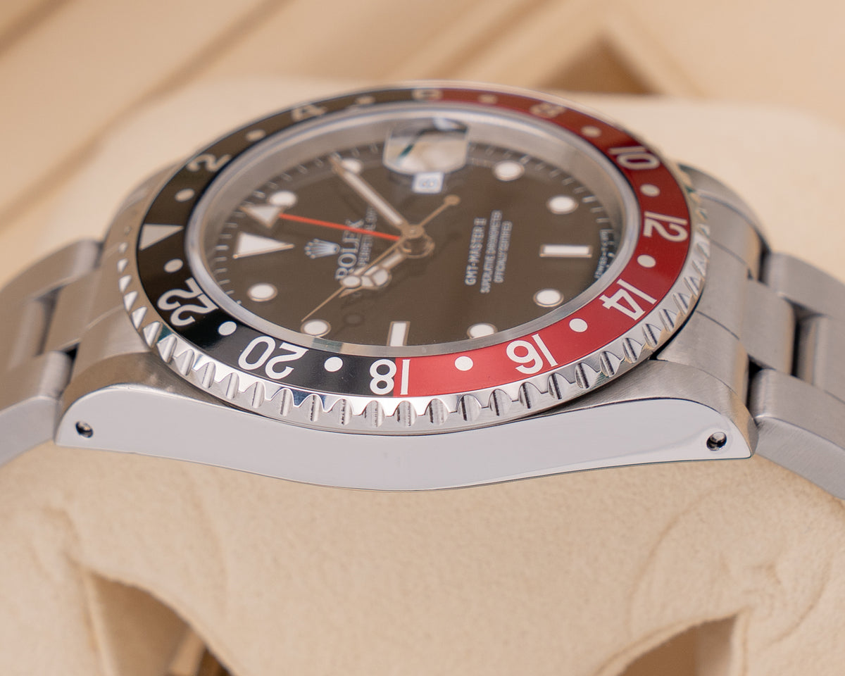 Rolex GMT Master II 40mm 16710 Coke Open Date