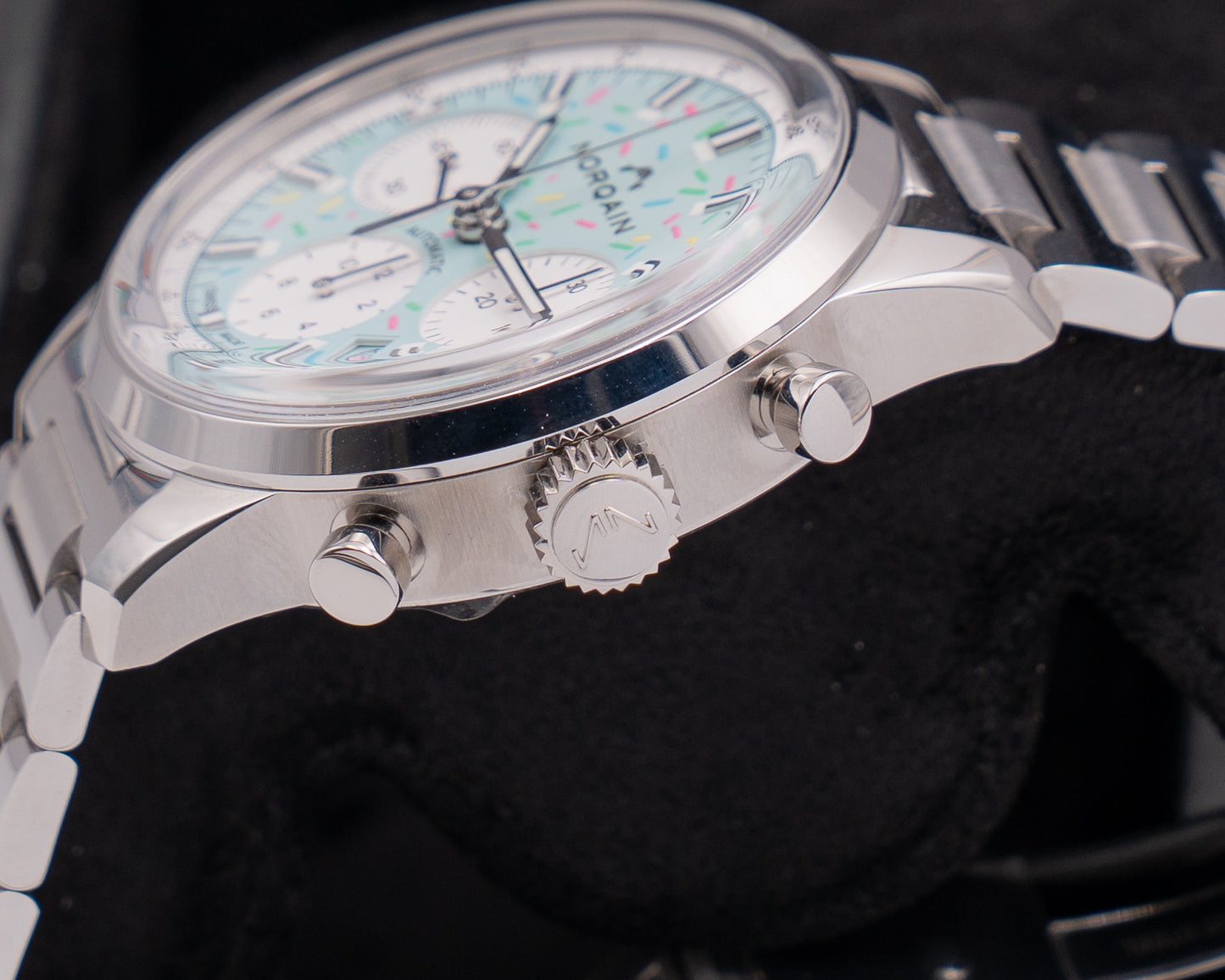 UNWORN Norqain Freedom Chrono 40mm N2201.19S04.A01 Enjoy Life Sprinkle Turqoise 2026