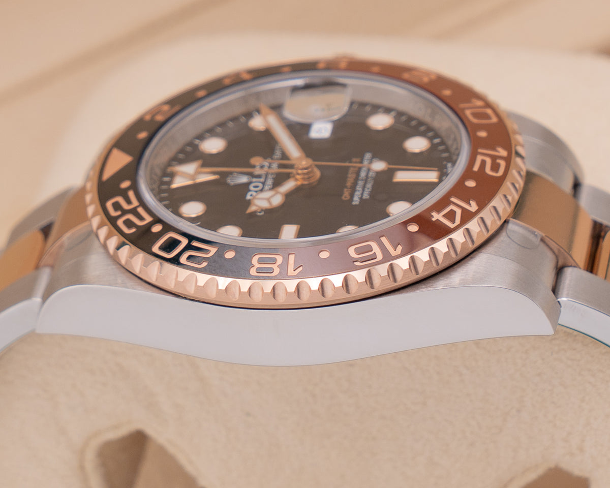 UNPOLISHED STICKERED Rolex GMT-Master II 40mm 126711CHNR Rootbeer 2019