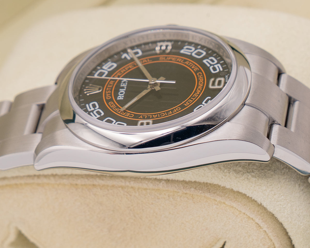 Rolex Oyster Perpetual 36mm 116000 Harley Davidson Black and Orange 2011