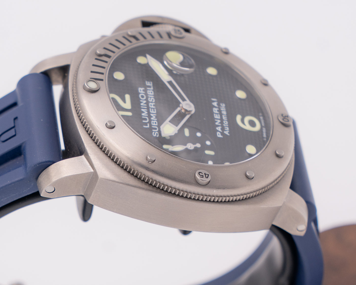 Panerai Luminor 44mm Pam00025 Rubber Strap