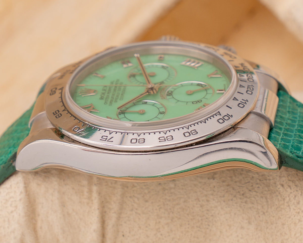 Rolex Beach Daytona 40mm 116519 Green Dial 2000