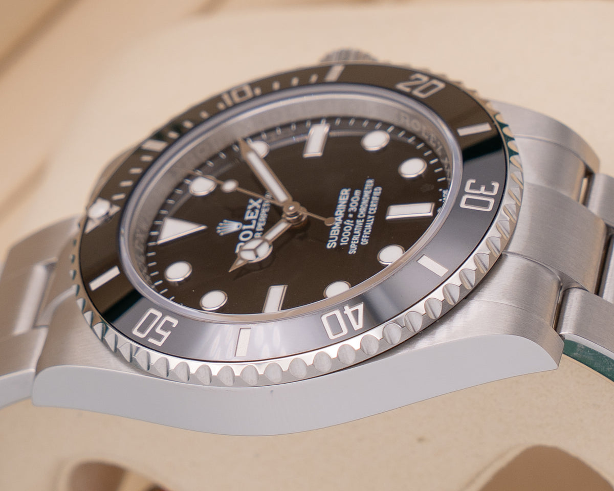 UNWORN Stickered Rolex 41mm 124060 Submariner Black Dial 2016