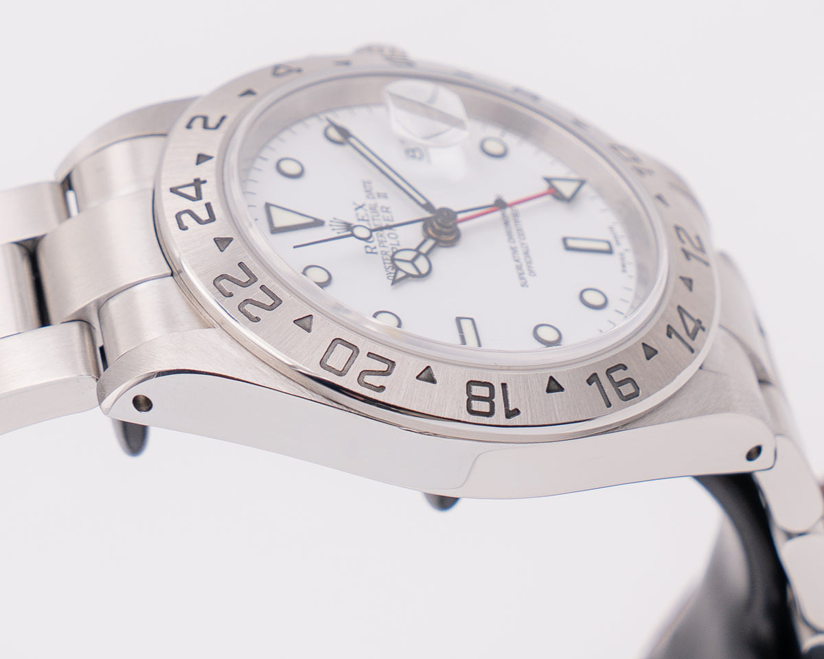 Rolex Explorer II 40mm 16570 White Polar 2002