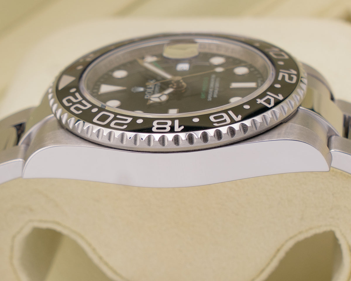 CPO Rolex  GMT-Master II 40mm 116710ln Green Arrow  2009