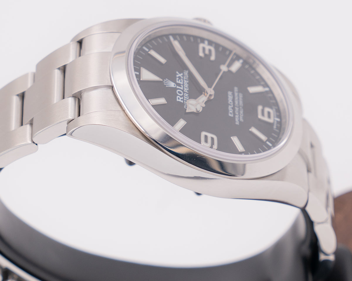 Rolex Explorer 39mm 214270 Black Mark 2 Dial