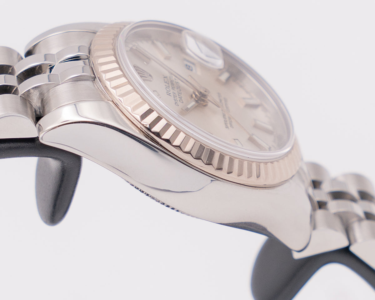 Rolex Datejust 26mm 179174 Silver Stick Jubilee Fluted 2006