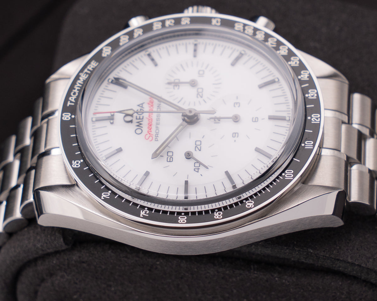Omega Speedmaster 42mm 310.30.42.50.04.001 White Moon Watch 2026