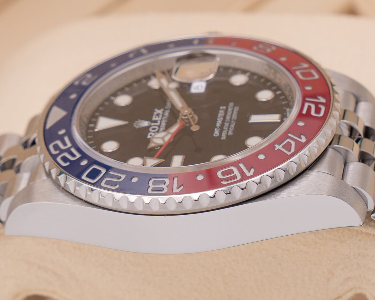 Rolex GMT-Master II 40mm 126710BLRO Pepsi On Jubilee 2020