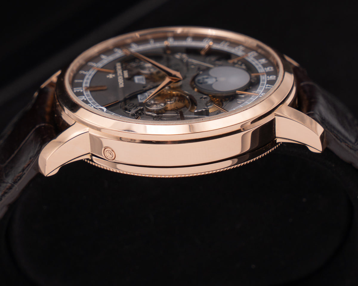 Vacheron Constantin Complete Calendar 41mm 4020T/000R-B654 Openface Rose Gold 2022