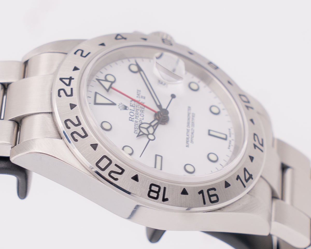 Rolex Explorer II 40mm 16570 "Polar White" 2005