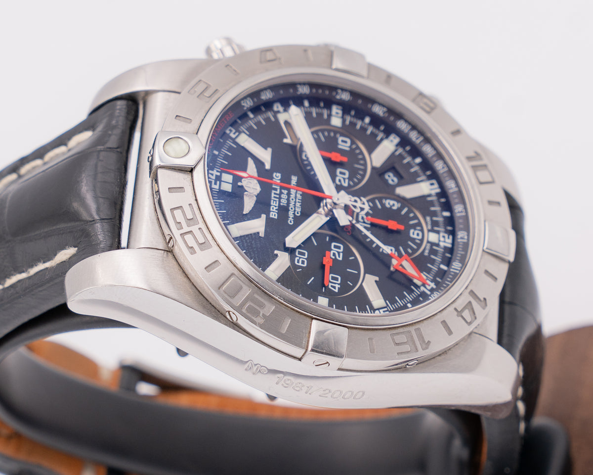 Breitling Chronomat GMT Limited 47mm AB041210 Black Dial