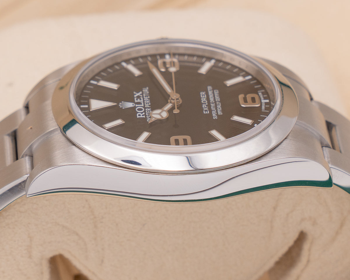 Rolex Explorer 39mm 214270 Black Dial 2015