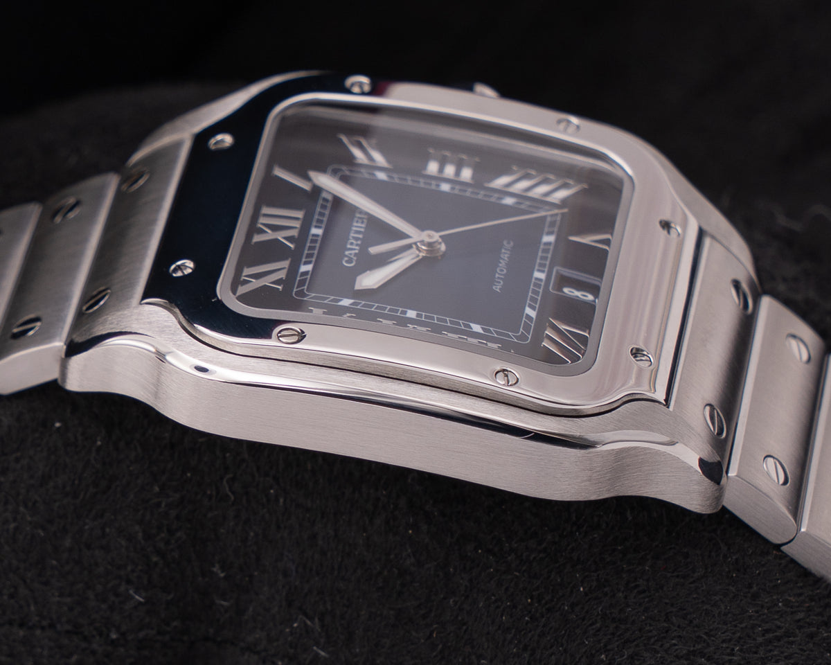 Santos de Cartier 39.8mm WSSA0030 Blue Dial