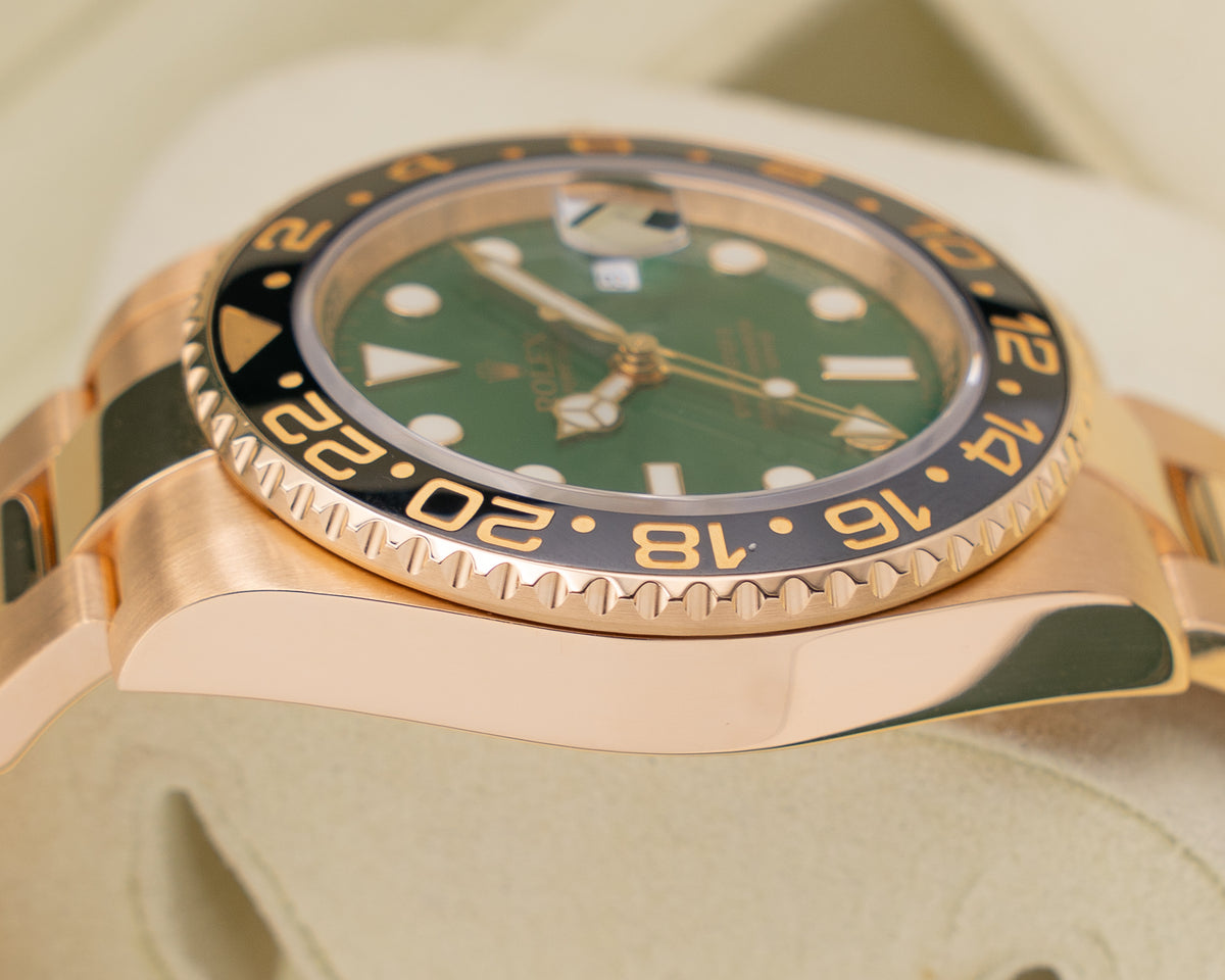 Rolex GMT Master II 40mm 116718 Green Dial Anniversary 2009