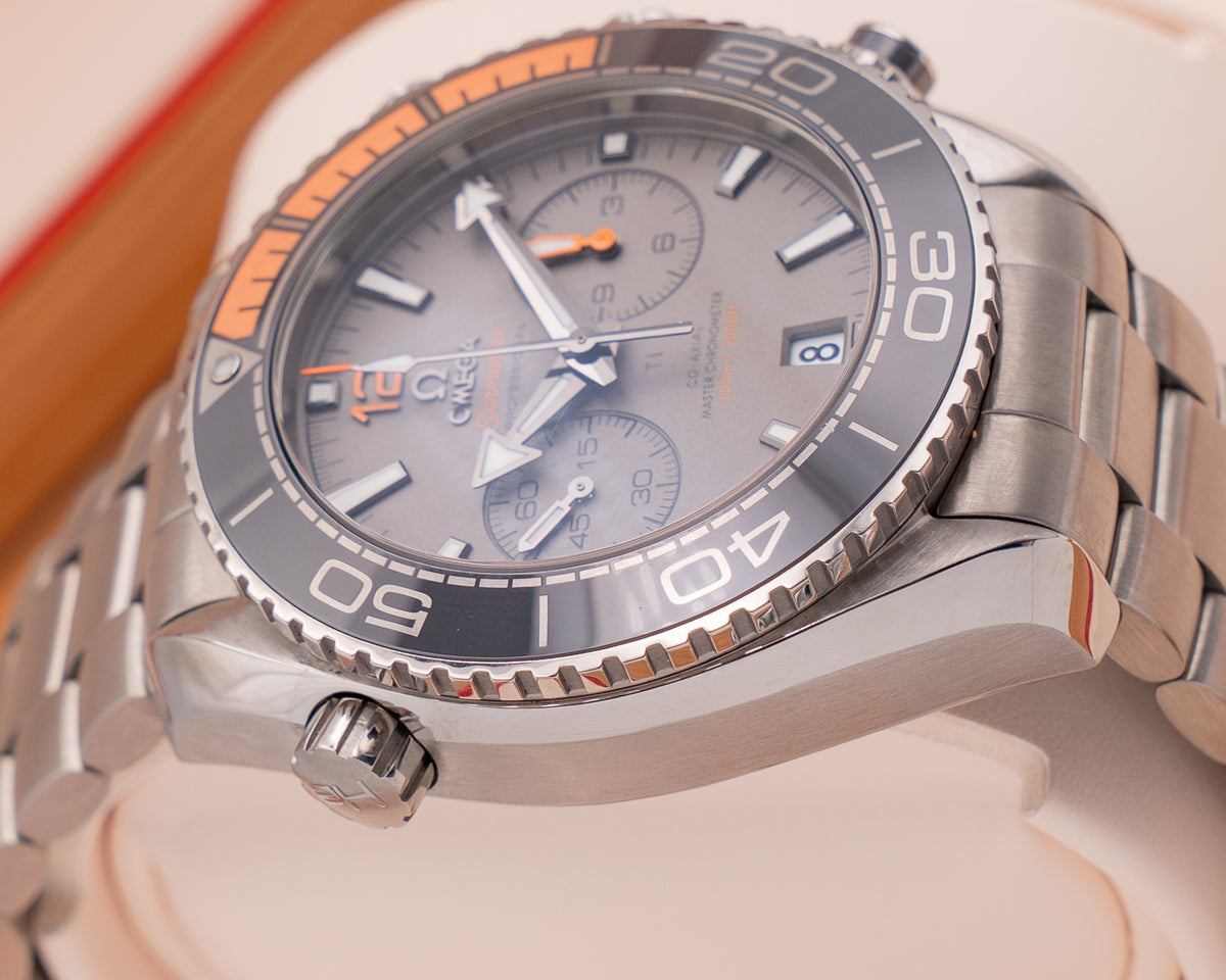 Omega Seamaster Planet Ocean 600M 45.5mm 215.90.46.51.99.001 Grey Dial Chronograph 2022