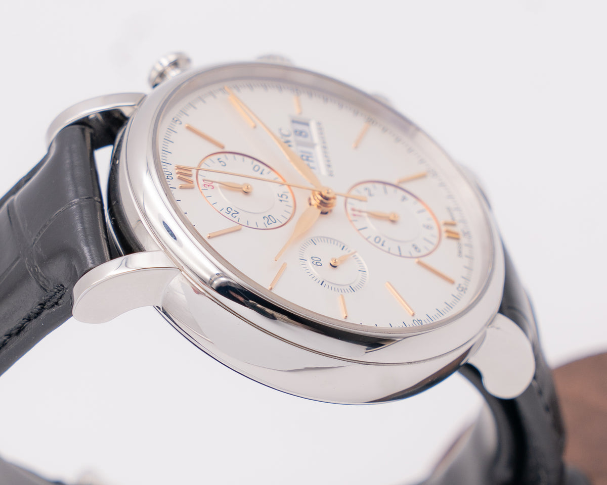 IWC Portofino 42mm IW391031 Silver Chronograph 2025
