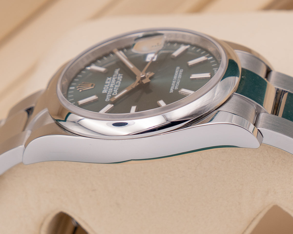 Rolex DateJust 36mm 126200 Mint Green Dial 2026