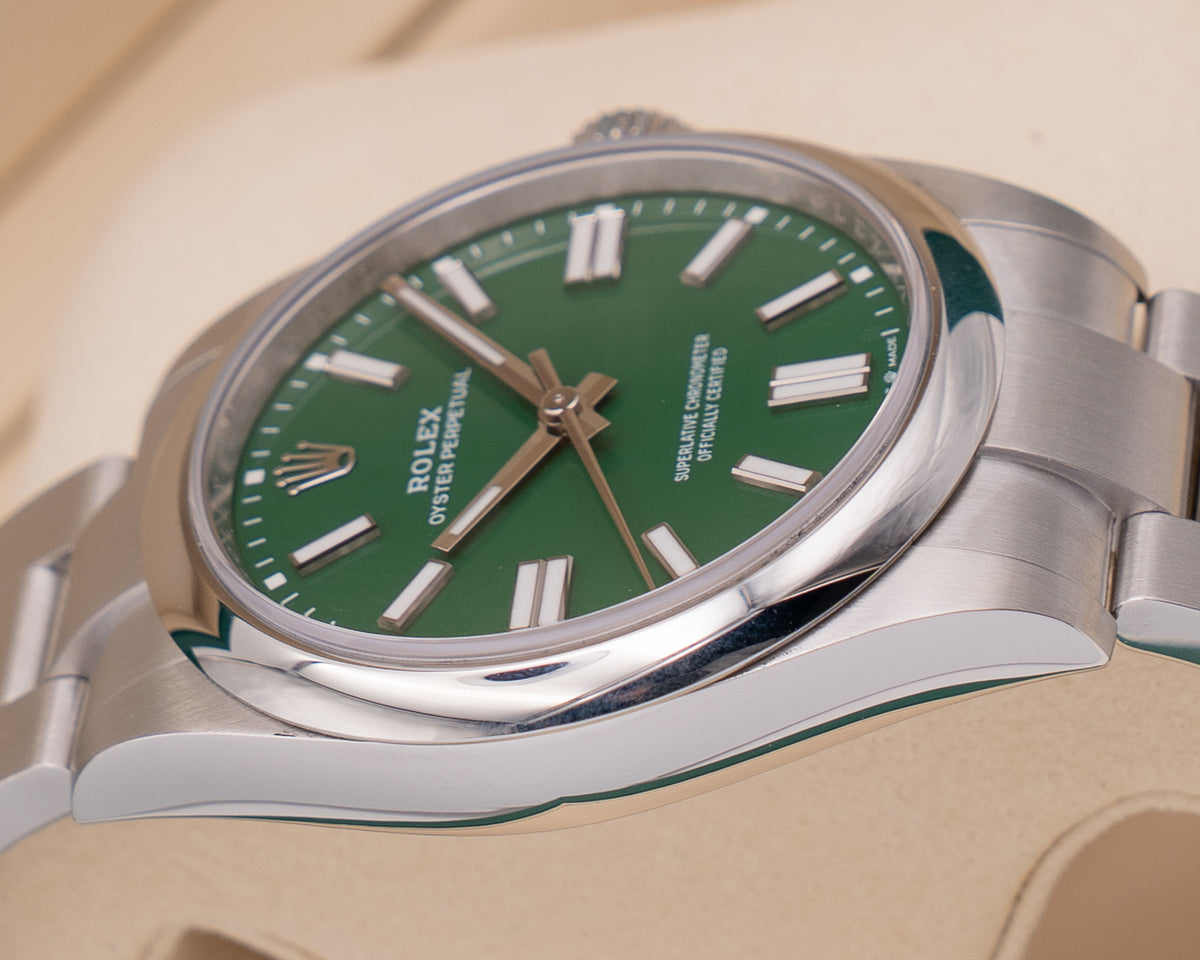 Rolex Oyster Perpetual 41mm 134300 Green Dial 2025