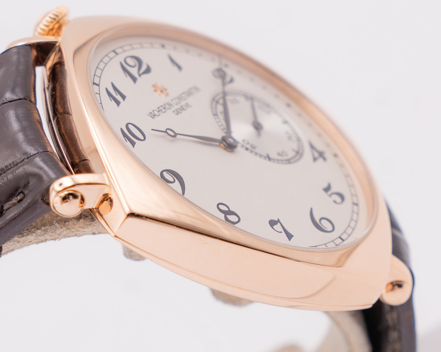 Vacheron Constantin Historiques American 1921 40mm 82035 Rose Gold Brown Strap 2010