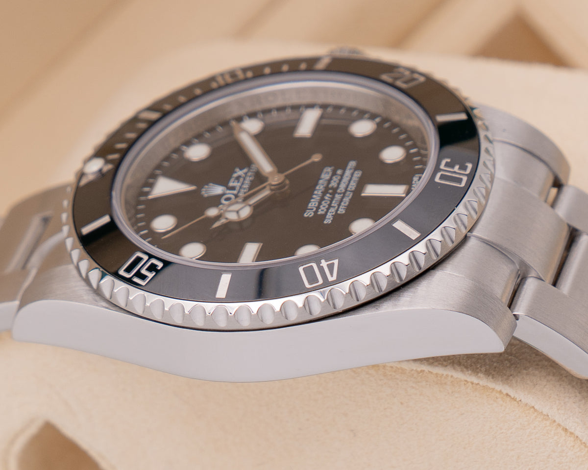 Rolex Submariner No-Date 40mm 114060 Black Dial On Oyster 2015