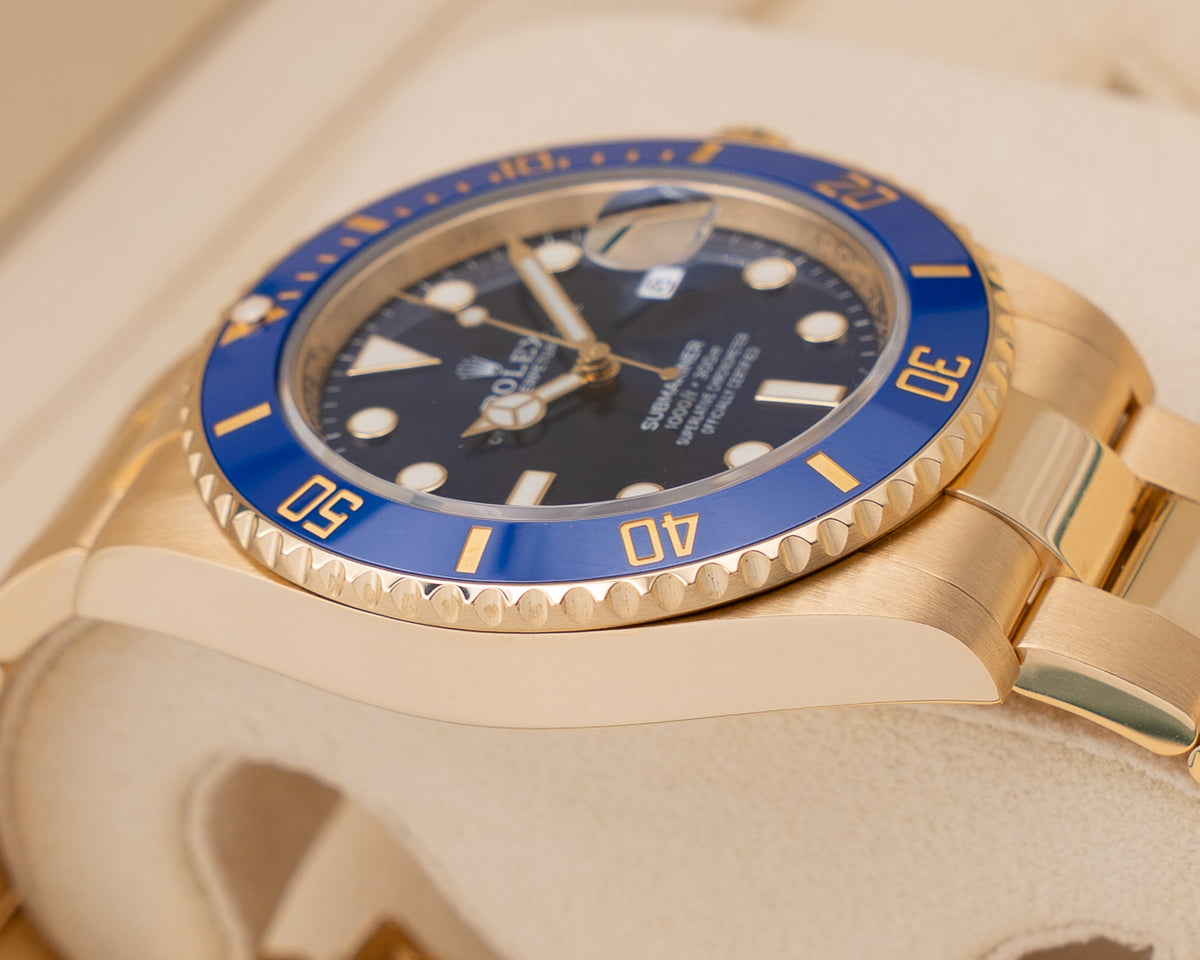 Rolex Yellow Gold Submariner 41mm 126618LB Bluesy 2023