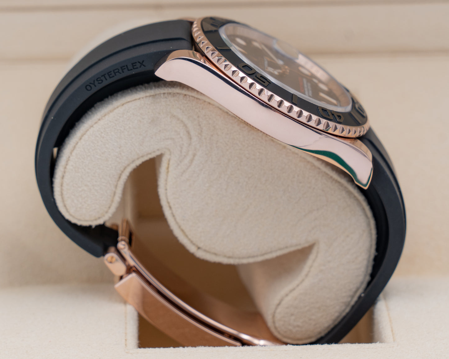 Rolex Yacht-Master 40mm 126655 Rose Gold Oyster Flex 2021