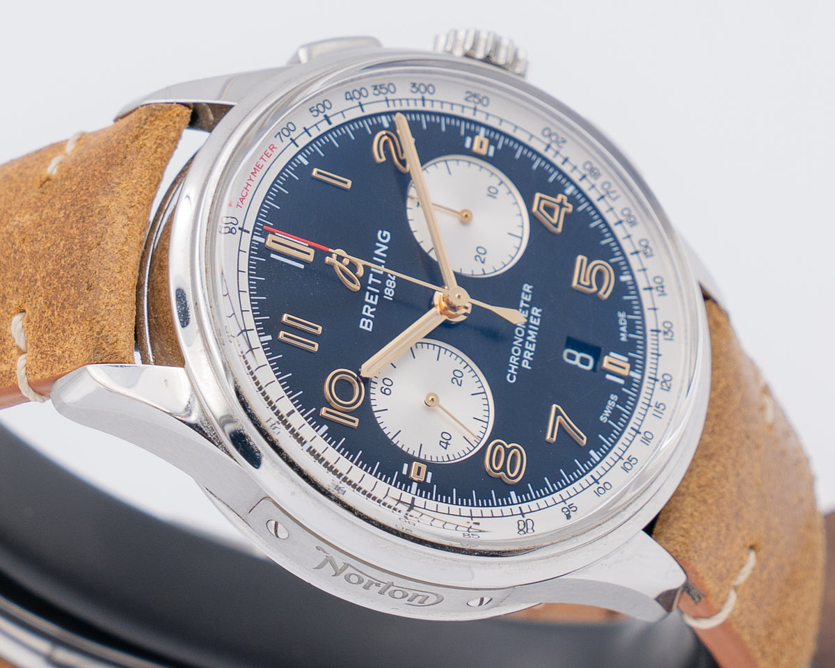 Breitling Premier B01 Chronograph 42mm AB0118A21B1x1 Norton Edition