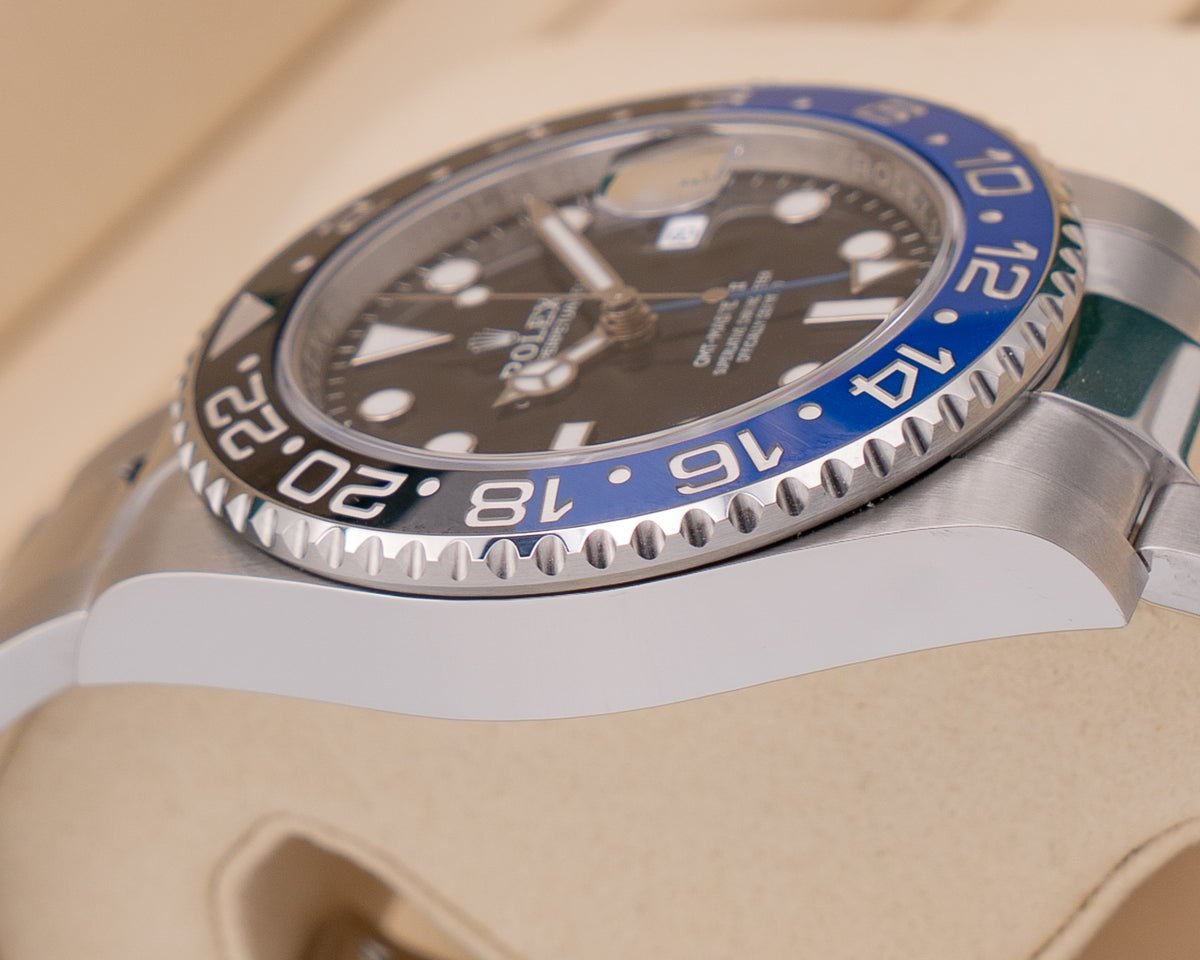 WOODCARD UNWORN Rolex GMT-Master II  "Batman" On Oyster  2026