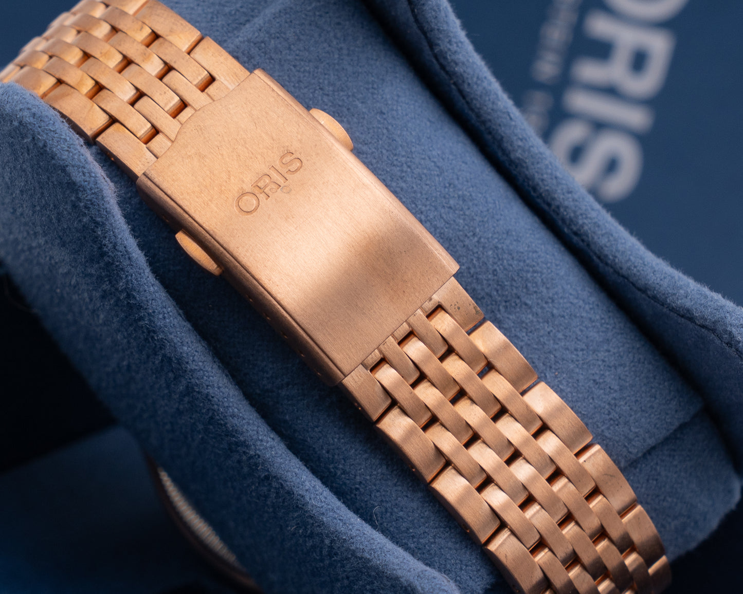 Oris Big Crown Bronze Pointer Date 40mm Green Dial Bronze Bracelet
