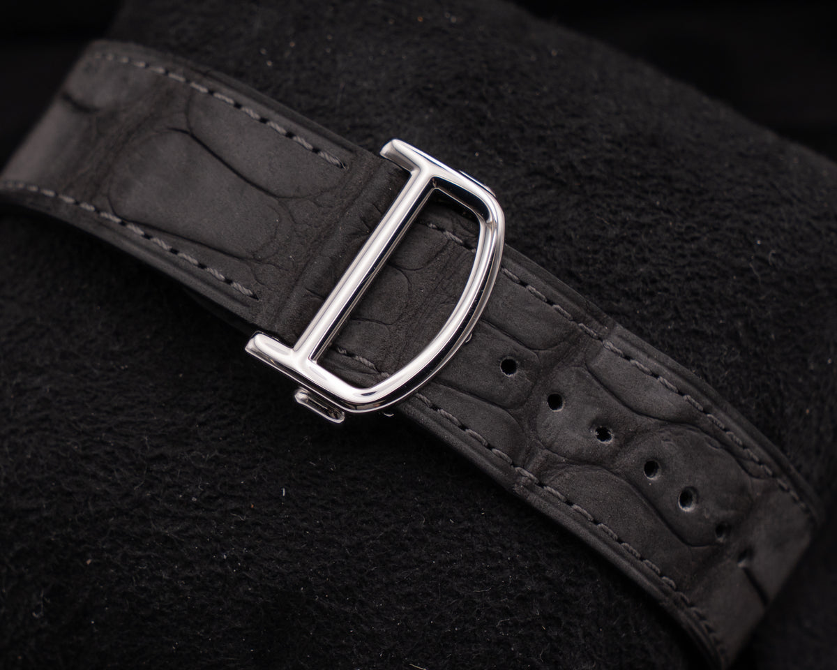 Cartier Santos Large 39mm WSSA0096 Black Dial Black Leather Strap 2025