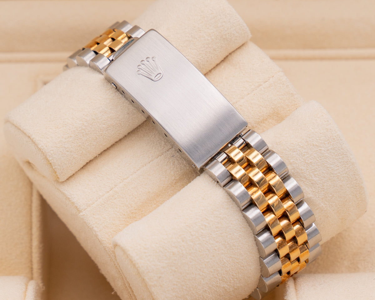 Rolex Datejust 31mm 68273 Fluted Bezel Two-Tone Jubilee Watch  Champagne Dial 2000
