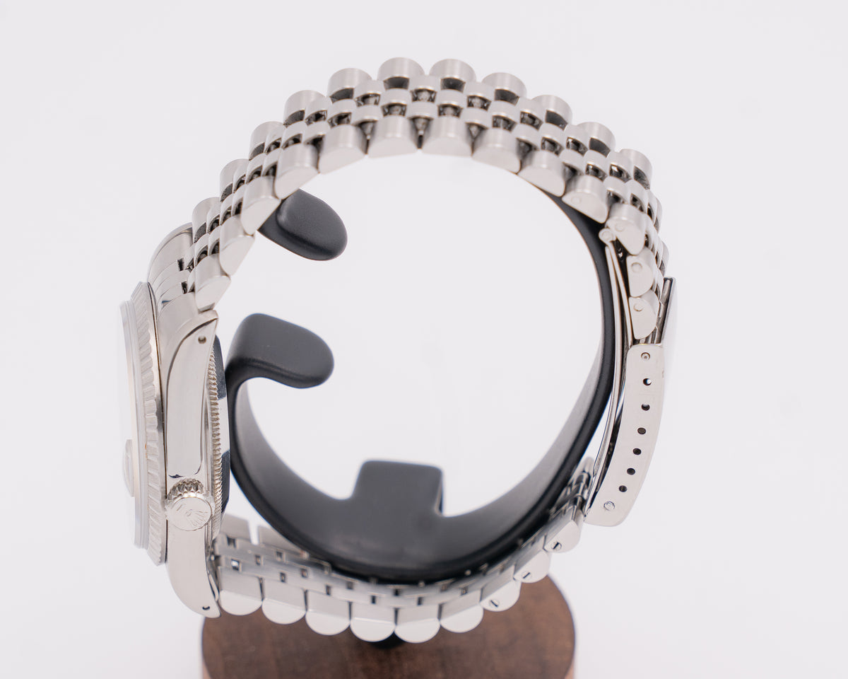 Rolex DateJust 36mm 16220 Black Dial On Jubilee 1990