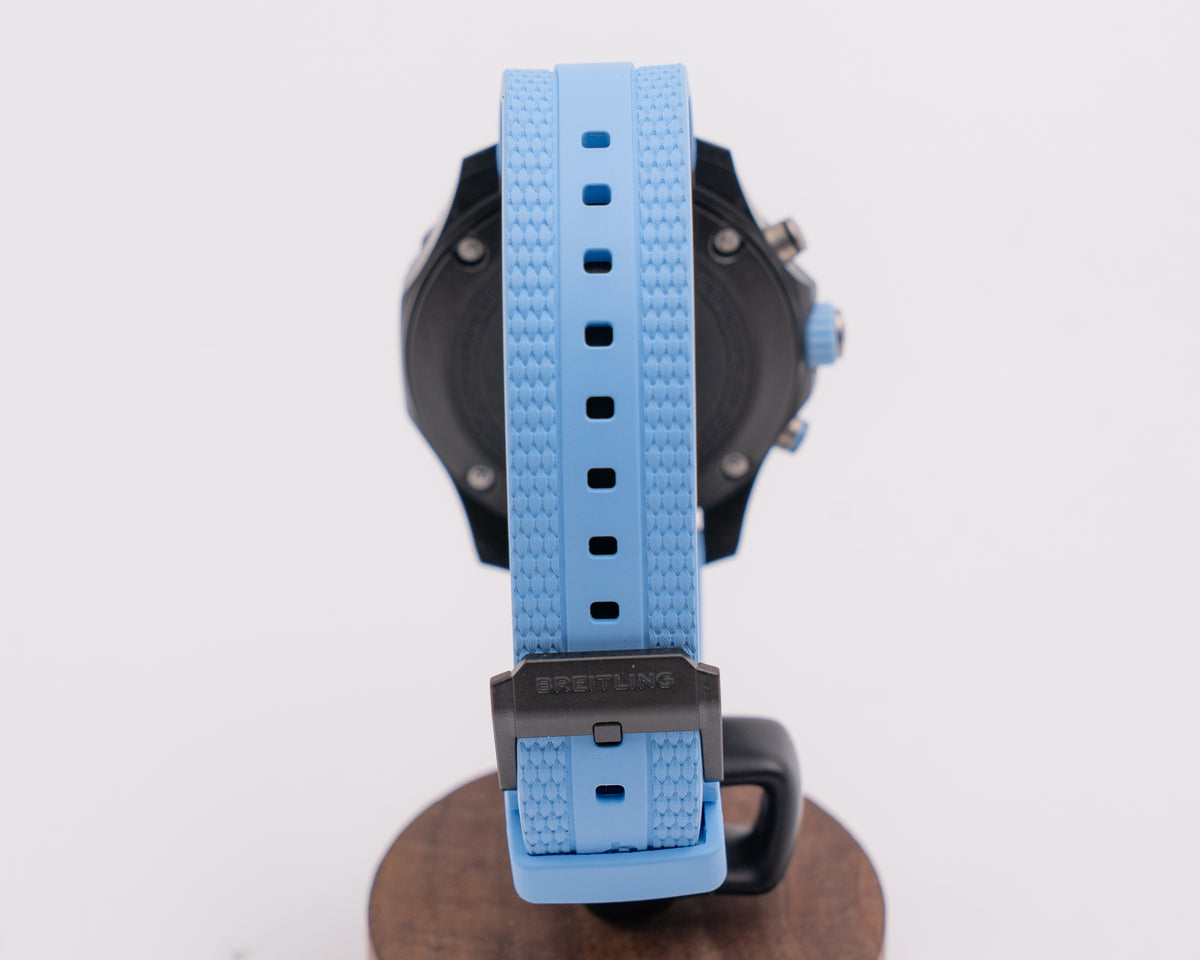 UNWORN Breitling Endurance Pro 38mm Ble Rubber Strap Chronograph