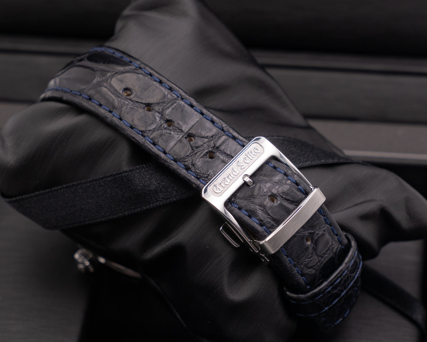 Grand Seiko Elegance 40.2mm SBGA407 Blue Snowflake Dial 2022