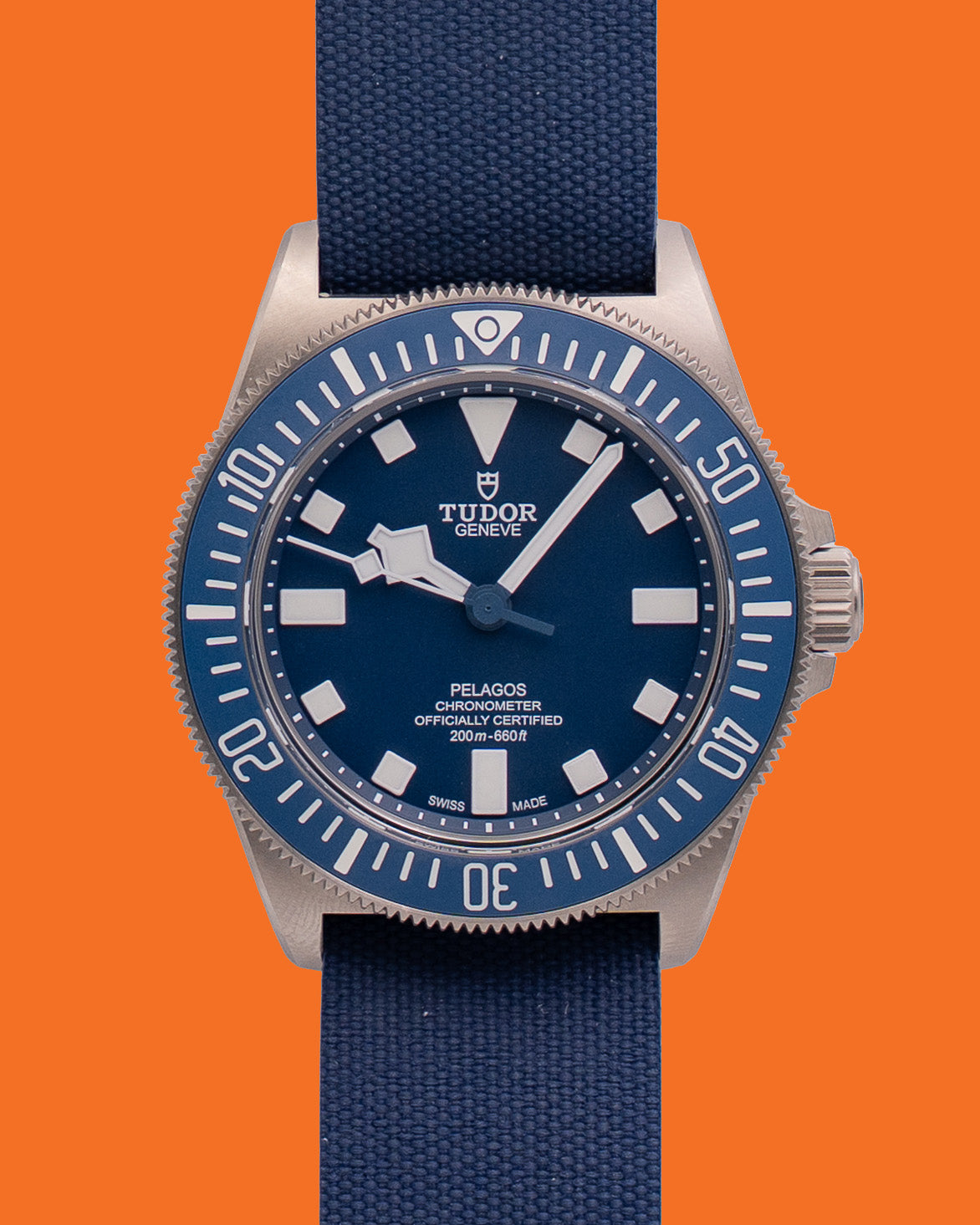 Tudor Pelagos FXD 42mm 25707B/25-0001 Titanium Blue Dial 2025