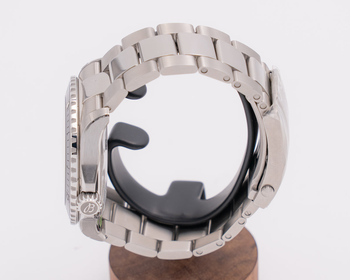 STICKERED  Breitling SuperOcean 46mm A17378211B1A1 Black On Bracelet