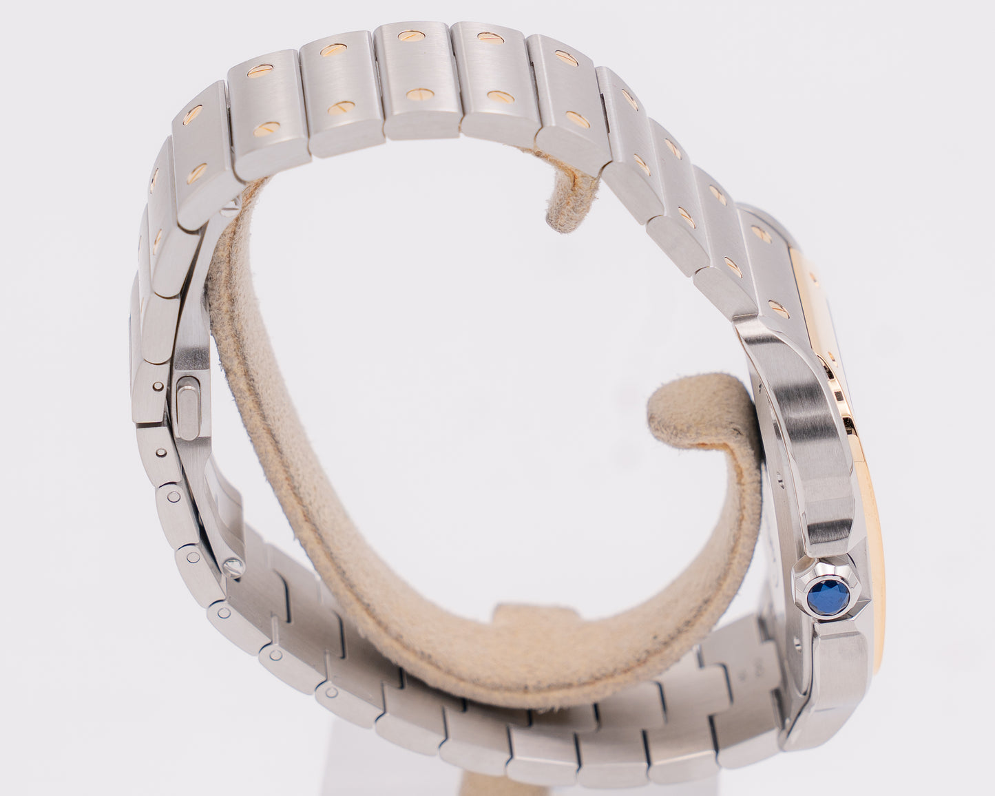 Santos de Cartier Large 39.8mm W2SA0009 Two Tone Yellow Gold