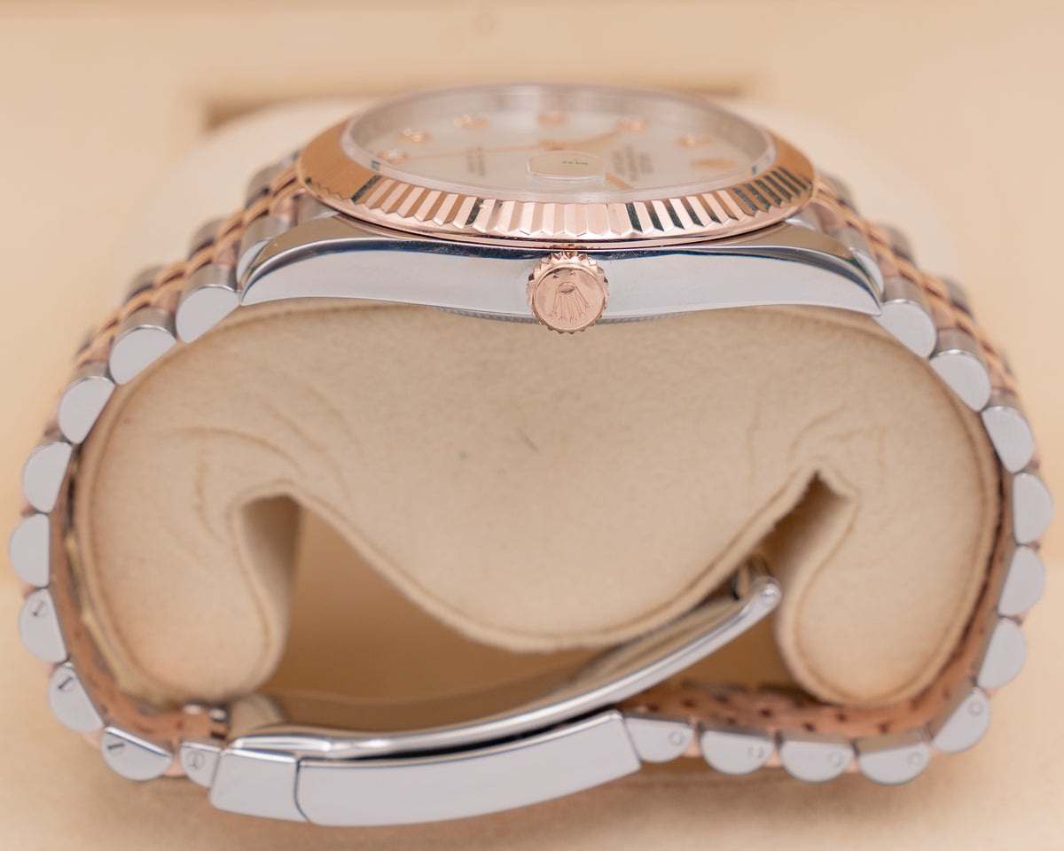 CPO Rolex Datejust 41mm  Fluted  MOP On Jubilee 2022