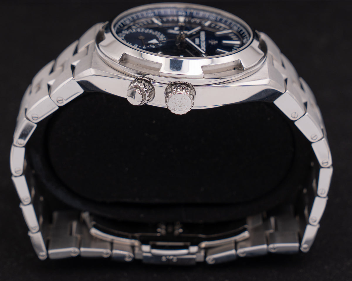 STICKERS ON CLASP Vacheron Constantin Overseas Dual Time 41mm 7900V/110A-B334 Blue Dial 2021